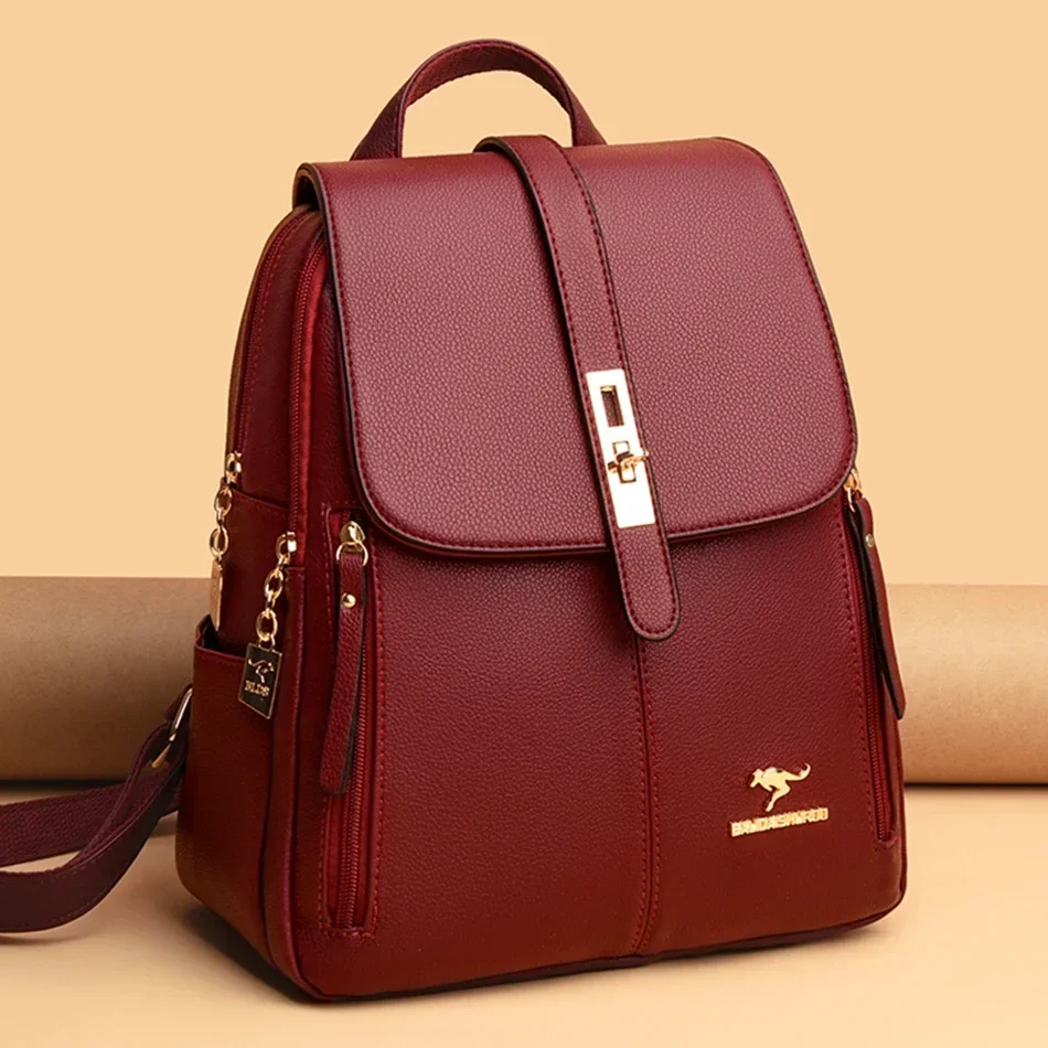 Mochilas de gran capacidad para mujer. Bolsos vintage de piel de alta calidad para mujer. Mochilas escolares. Mochilas de viaje. Mochilas para mujer. Mochilas para libros.