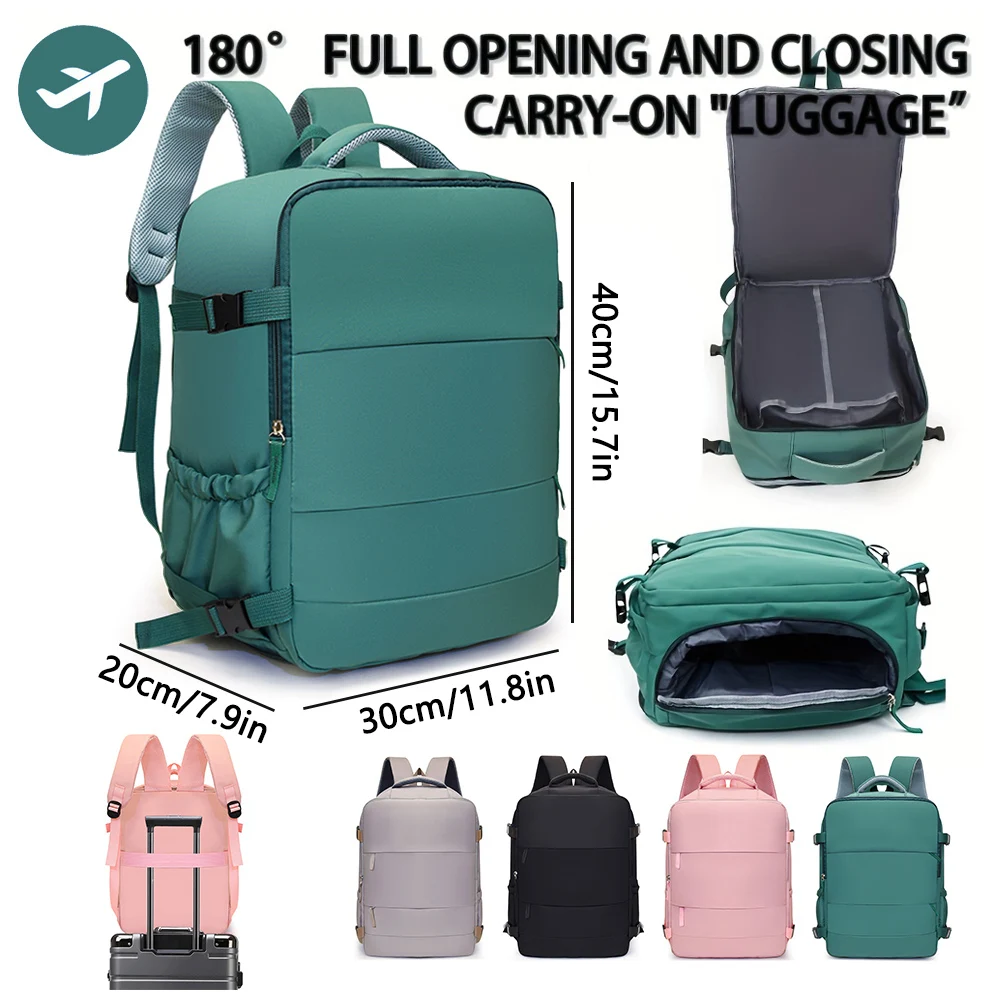 Mochila de viaje resistente y de gran capacidad; mochila para portátil ideal para la universidad, los desplazamientos diarios y las excursiones de senderismo.